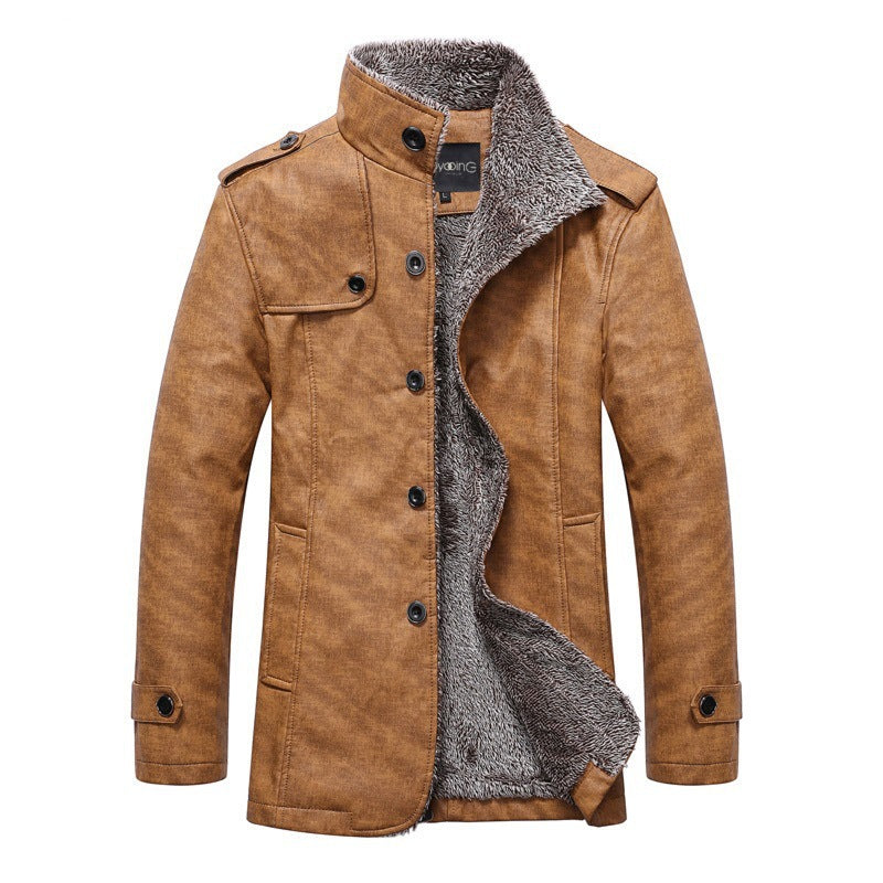 Michel - Veste d'hiver doublée de sherpa