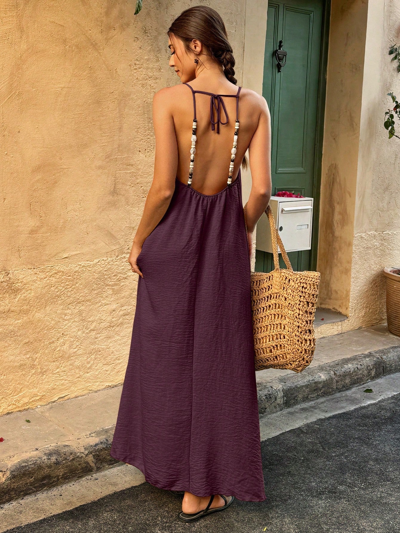 Naïma robe dos-nu style vacances