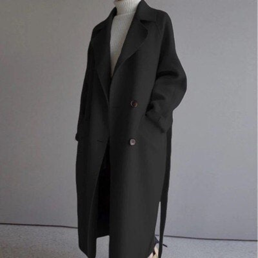 LYRA - TRENCH EN LAINE POUR FEMME