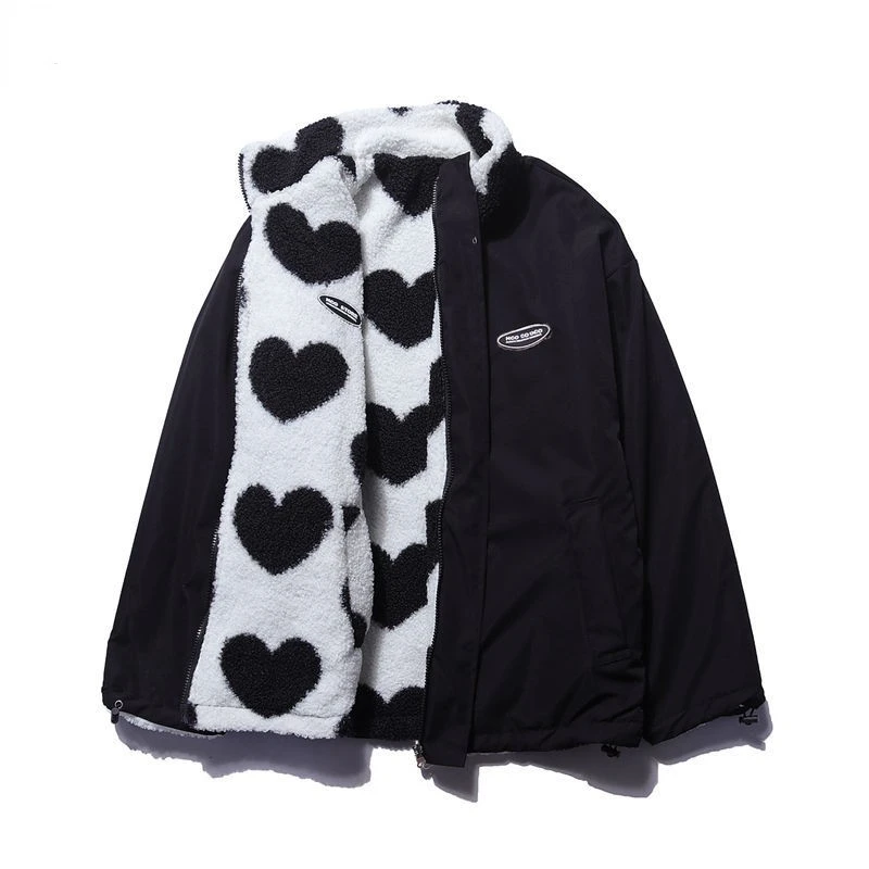 BacioDeluxe | Manteau Réversible à Forme de Cœur - Collection Unique