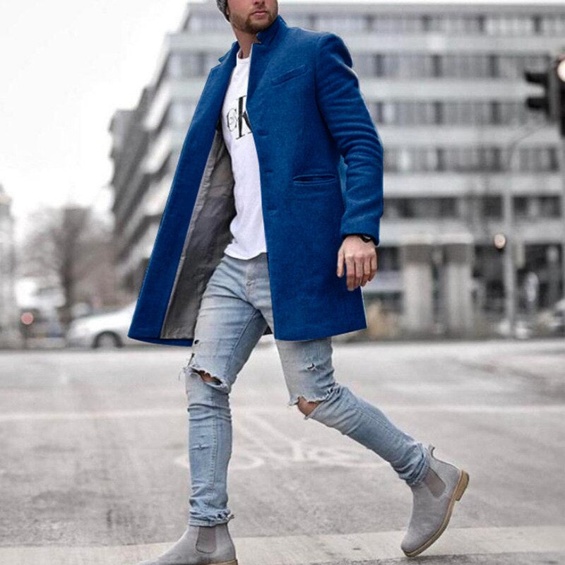 Isidore - Manteau long élégant en laine
