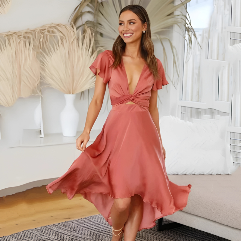 Colette robe fluide vintage à l’esprit rétro