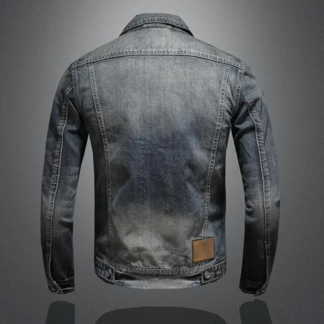 LORENZO | VESTE EN JEAN CLASSIQUE