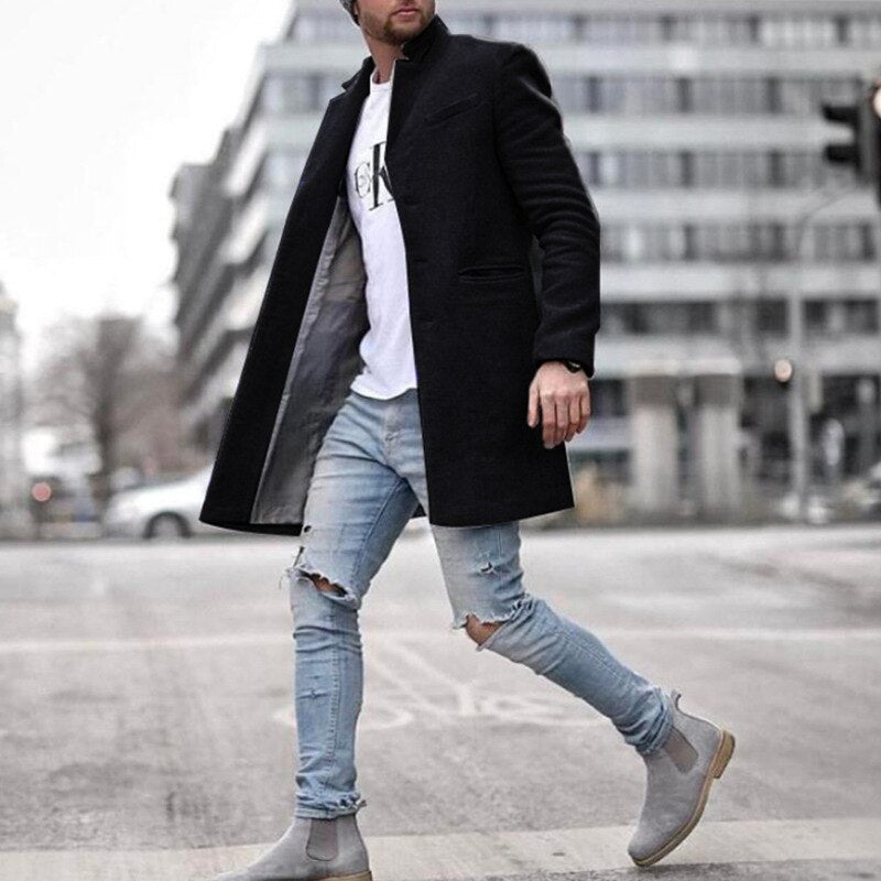 Isidore - Manteau long élégant en laine