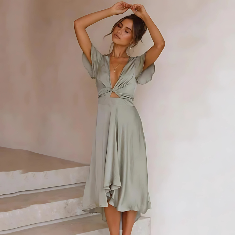 Colette robe fluide vintage à l’esprit rétro