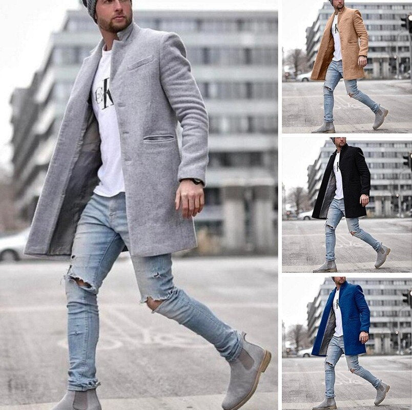 Isidore - Manteau long élégant en laine