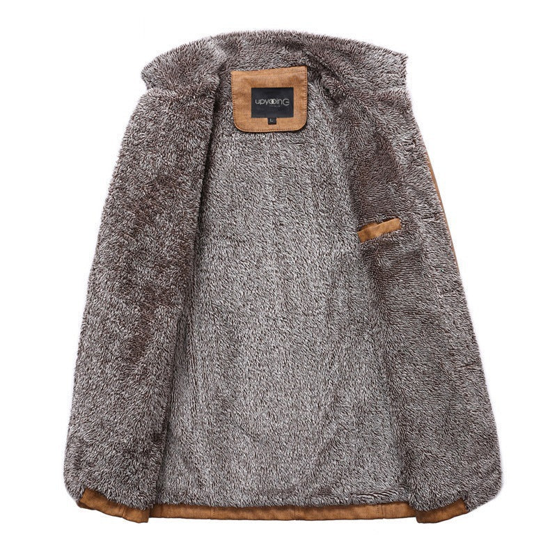 Michel - Veste d'hiver doublée de sherpa
