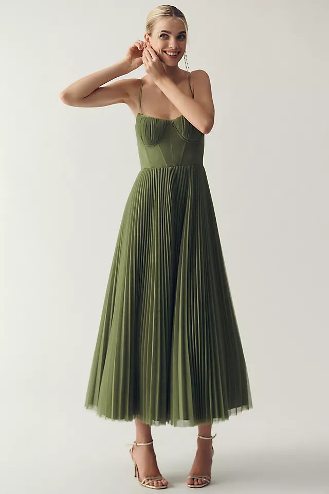 CP | Robe d'été verte