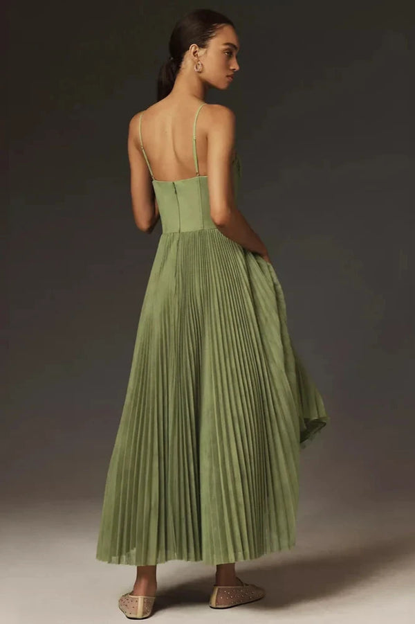 CP | Robe d'été verte