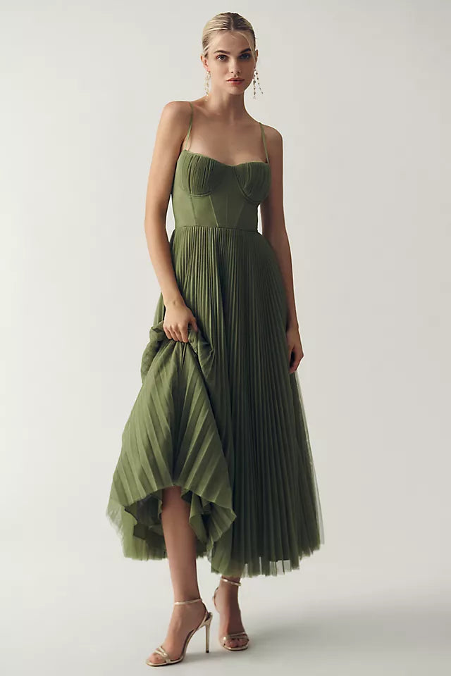 CP | Robe d'été verte