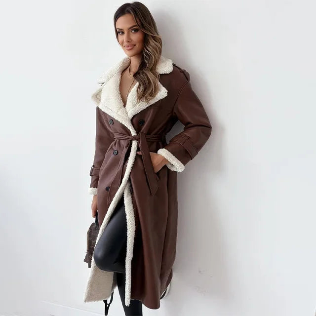 Viviane™ - Manteau long tendance et élégant