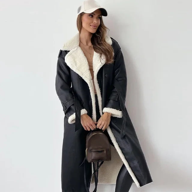 Viviane™ - Manteau long tendance et élégant