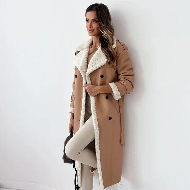 Viviane™ - Manteau long tendance et élégant