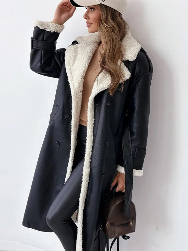 Viviane™ - Manteau long tendance et élégant
