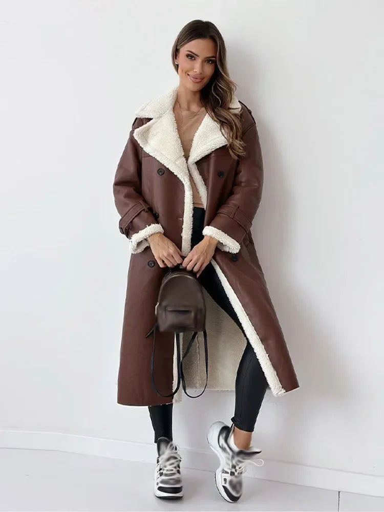 Viviane™ - Manteau long tendance et élégant