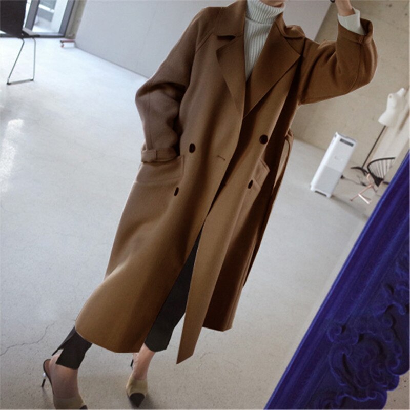 LYRA - TRENCH EN LAINE POUR FEMME