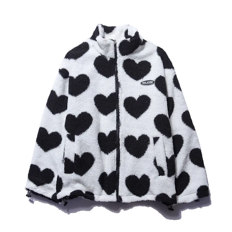 BacioDeluxe | Manteau Réversible à Forme de Cœur - Collection Unique