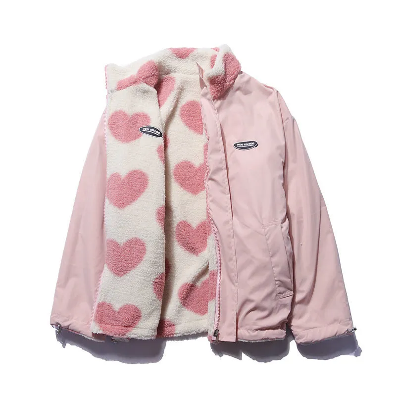 BacioDeluxe | Manteau Réversible à Forme de Cœur - Collection Unique