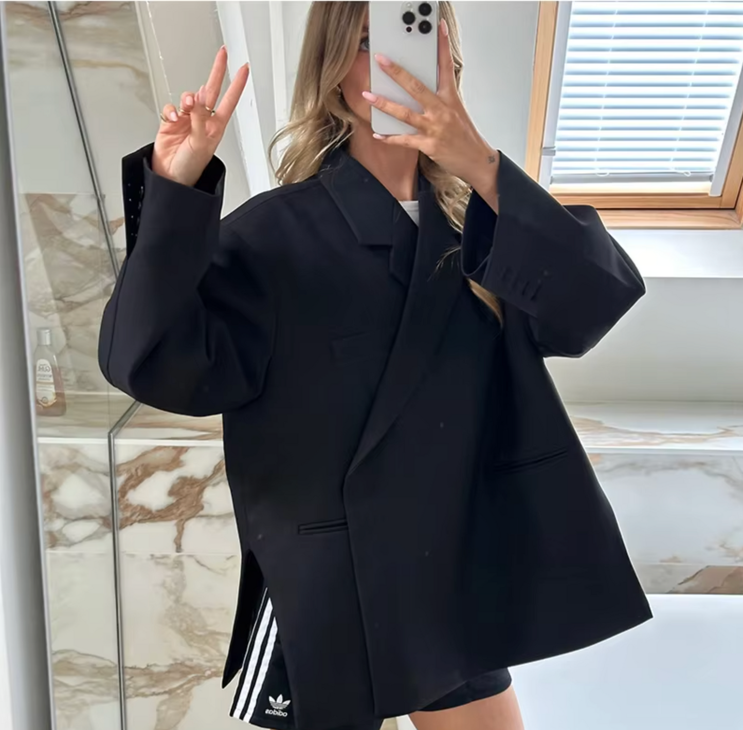 Isabeau - Blazer oversize élégant et confortable