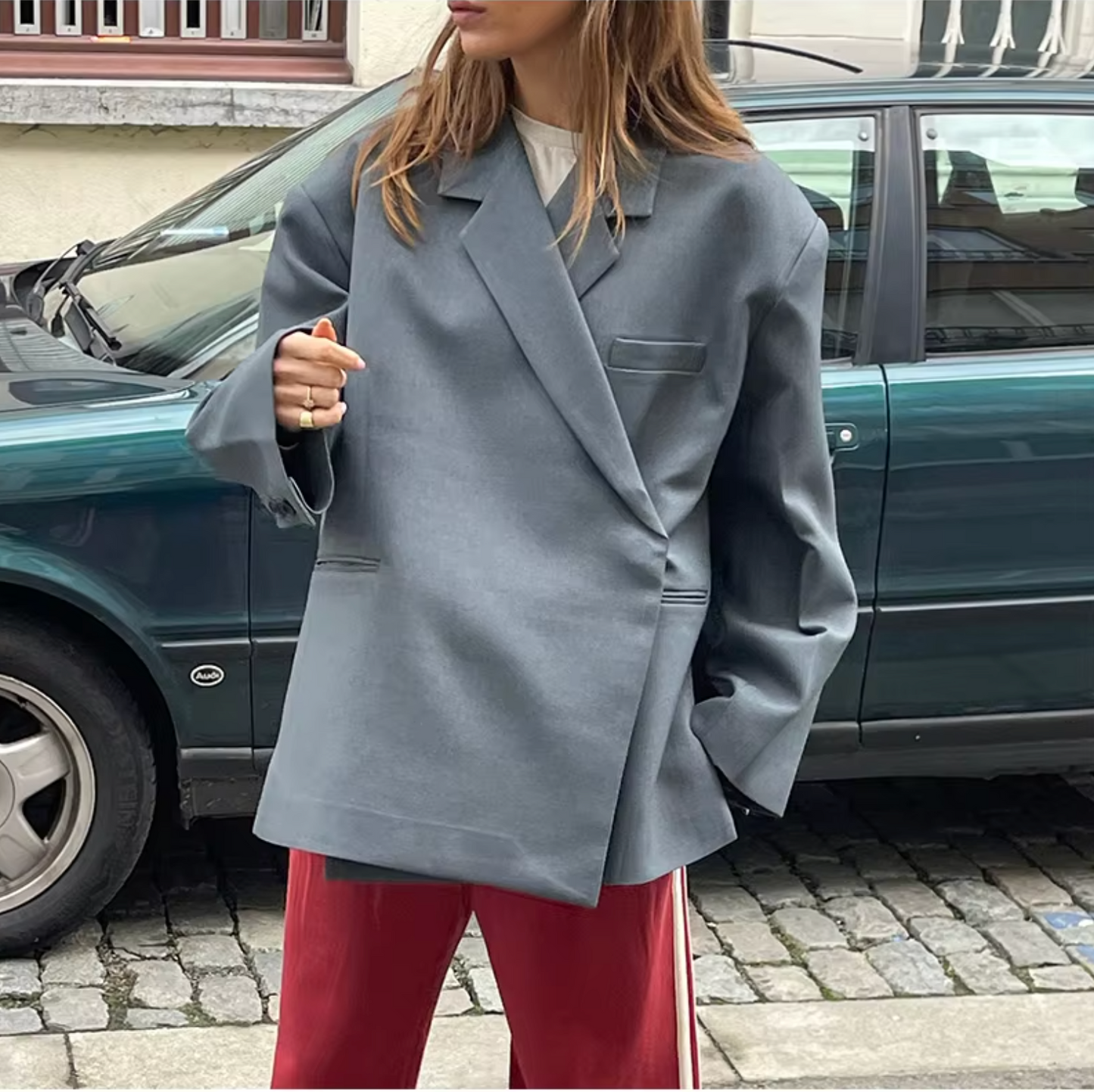 Isabeau - Blazer oversize élégant et confortable