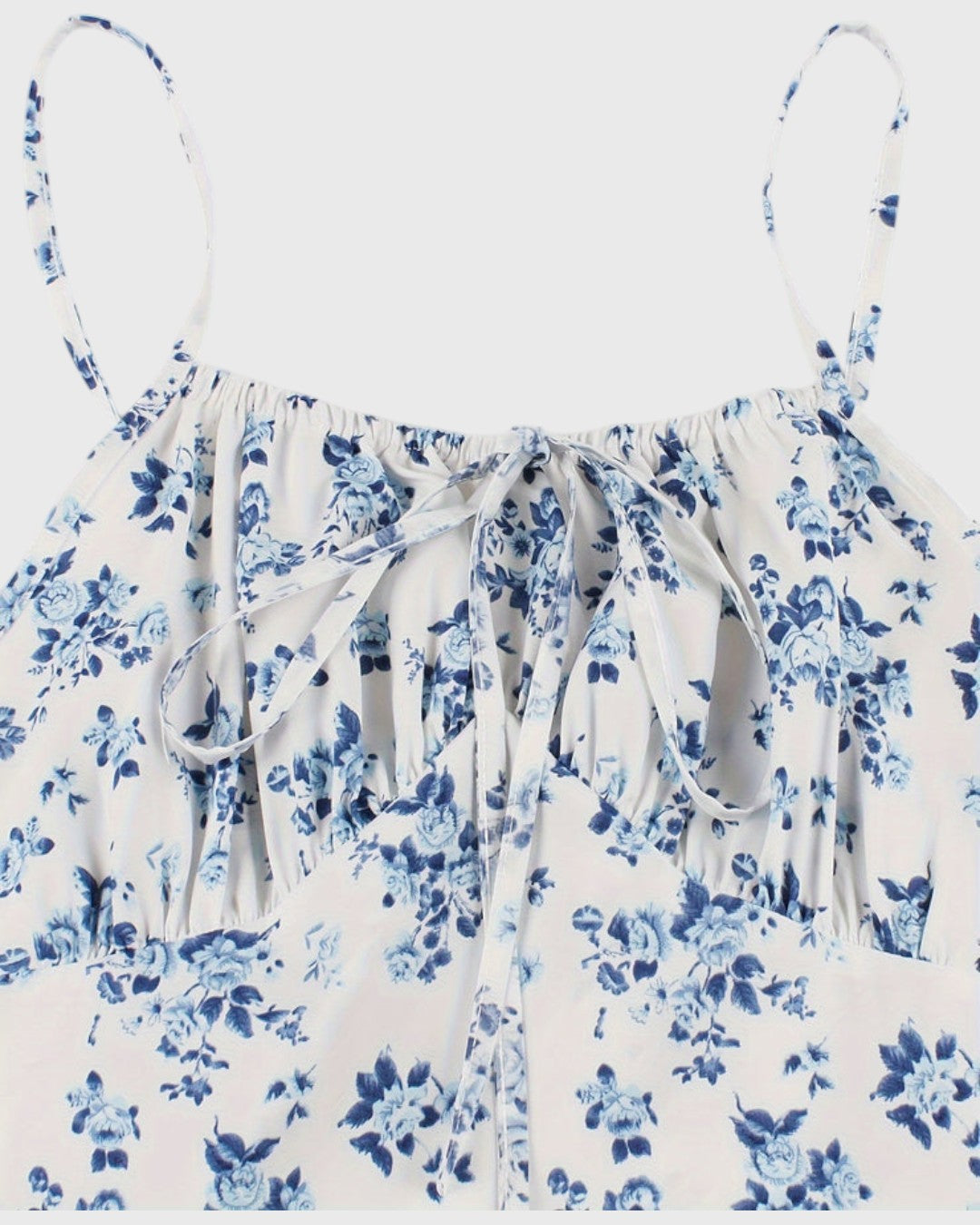Margaux robe estivale à bretelles et imprimé fleuri vintage