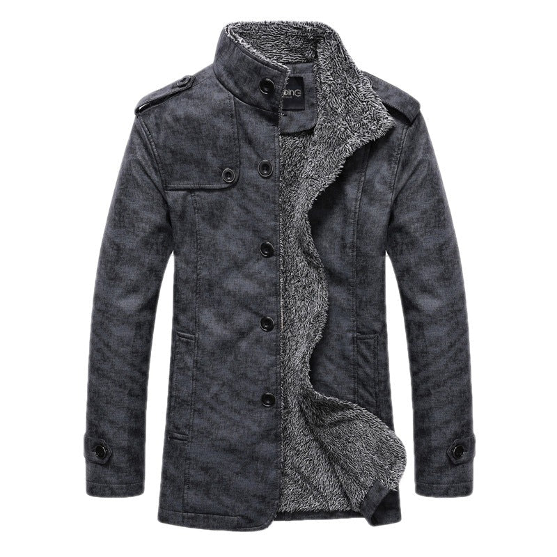 Michel - Veste d'hiver doublée de sherpa