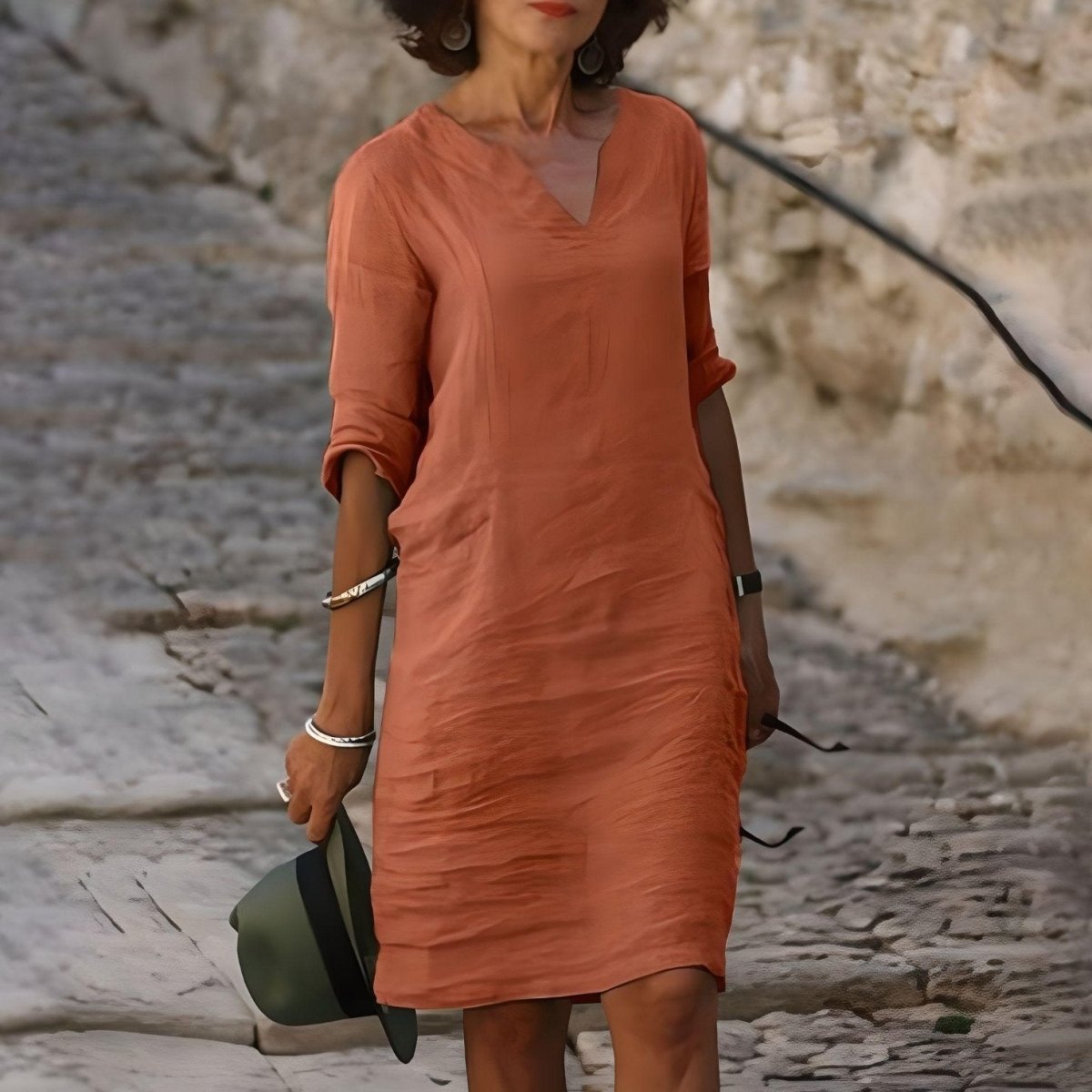 Solène robe fluide et élégante