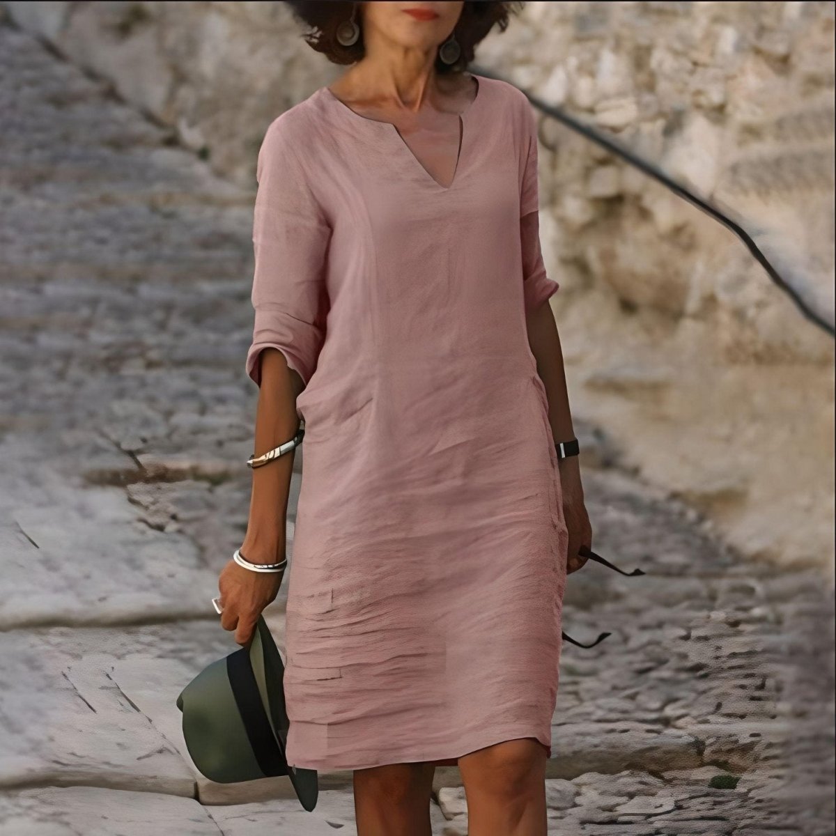 Solène robe fluide et élégante