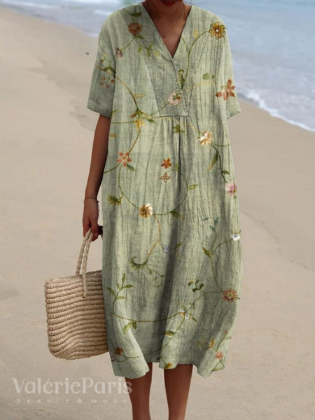 Anaïs robe d'été légère et élégante