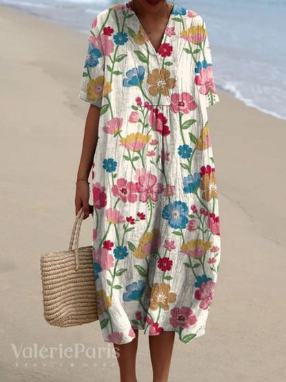 Anaïs robe d'été légère et élégante