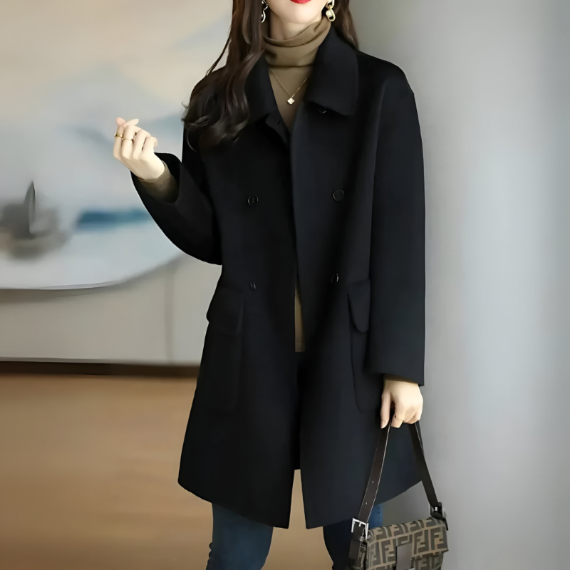 RAFFAELLA™ | Manteau élégant en tissu premium
