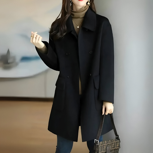 RAFFAELLA™ | Manteau élégant en tissu premium
