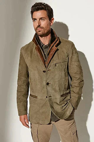 Victor - Veste de printemps rétro élégante