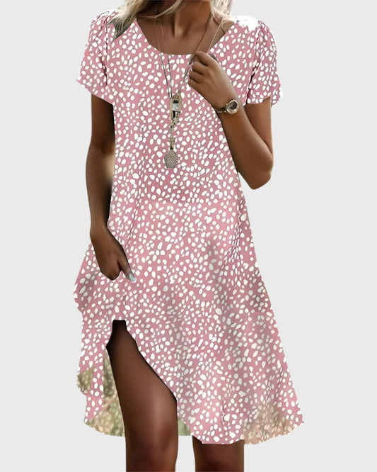 Juliette robe midi fluide