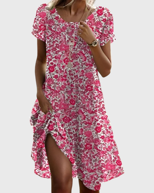 Juliette robe midi fluide