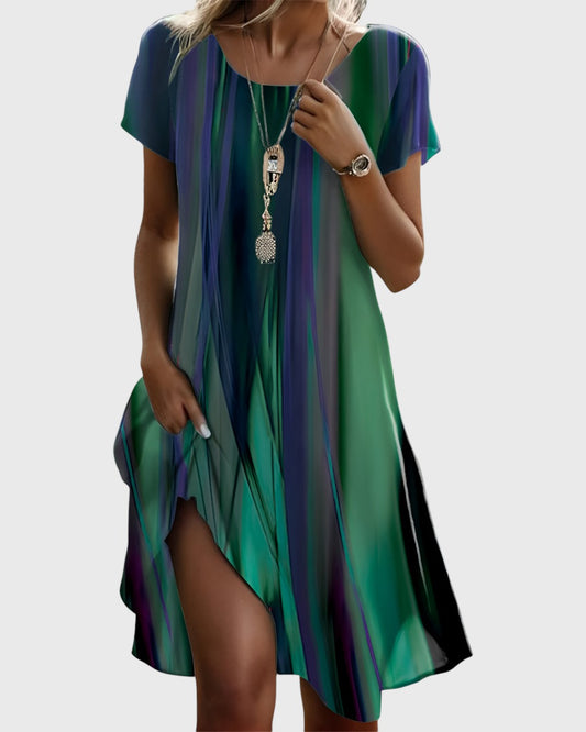 Juliette robe midi fluide