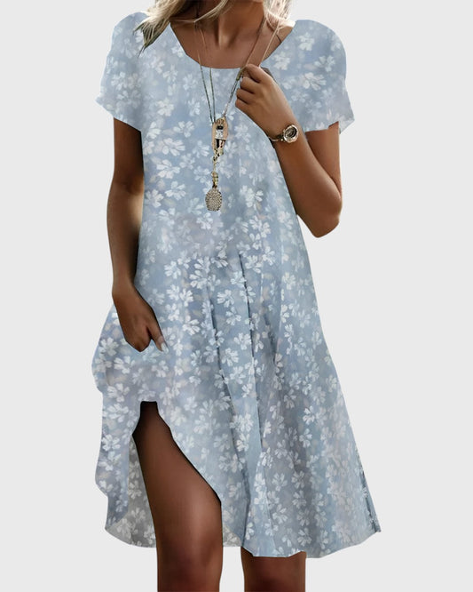 Juliette robe midi fluide