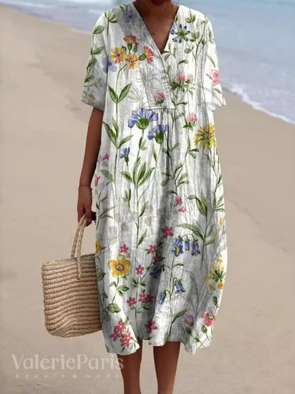 Anaïs robe d'été légère et élégante
