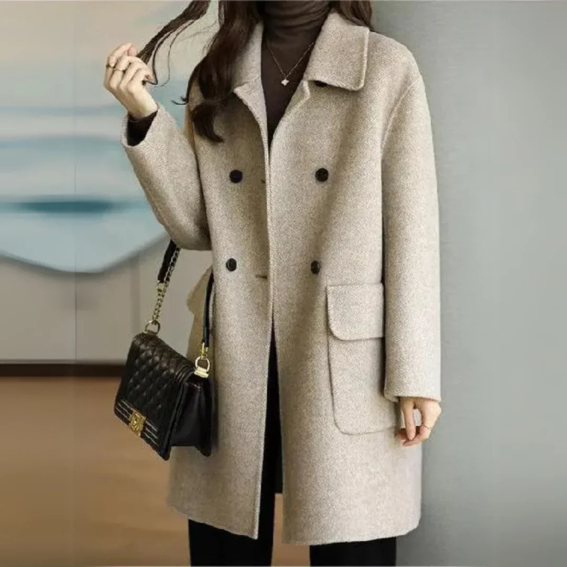 RAFFAELLA™ | Manteau élégant en tissu premium