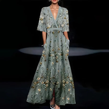 Lorraine | Robe à imprimé floral