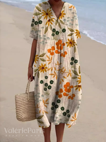 Anaïs robe d'été légère et élégante