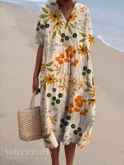Anaïs robe d'été légère et élégante