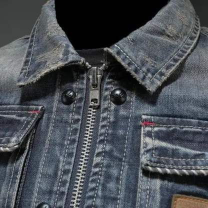 LORENZO | VESTE EN JEAN CLASSIQUE