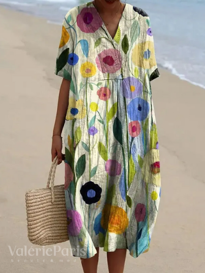 Anaïs robe d'été légère et élégante