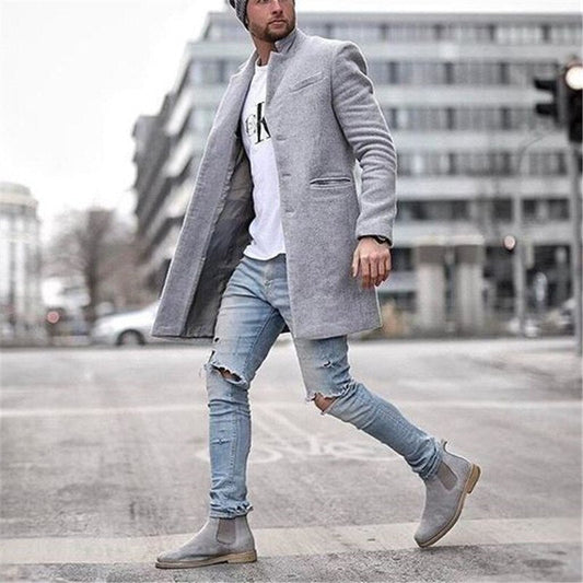 Isidore - Manteau long élégant en laine