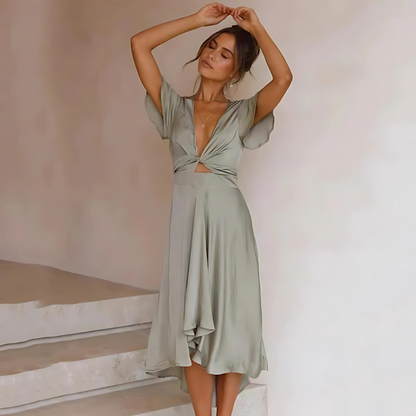 Colette robe fluide vintage à l’esprit rétro
