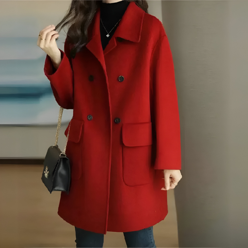 RAFFAELLA™ | Manteau élégant en tissu premium