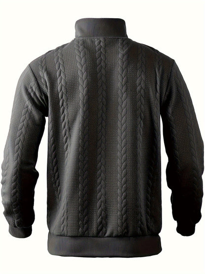 Rafael - Pull vintage zippé pour homme
