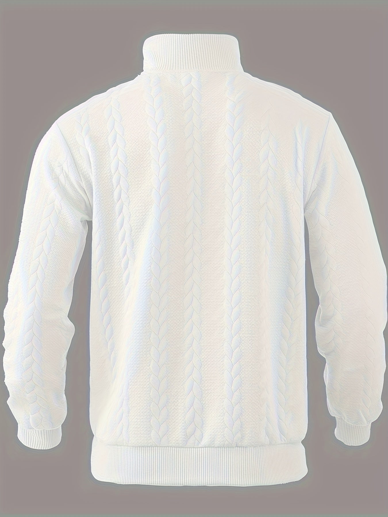 Rafael - Pull vintage zippé pour homme