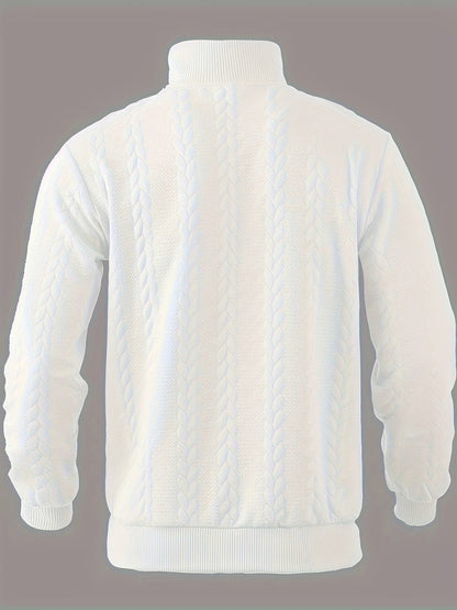 Rafael - Pull vintage zippé pour homme
